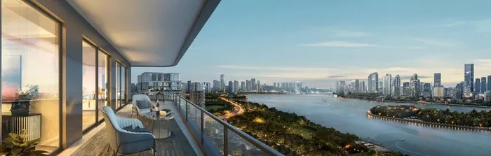 地产江景豪宅阳台视野图片(6000x2100)