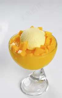 冰淇淋芒果捞 奶茶店图片