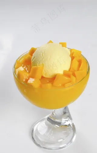冰淇淋芒果捞 奶茶店图片