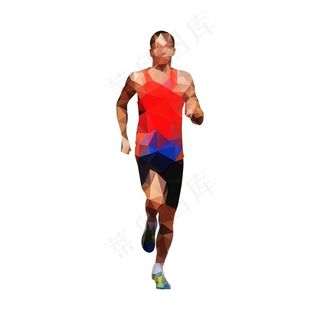 跑步人物图片