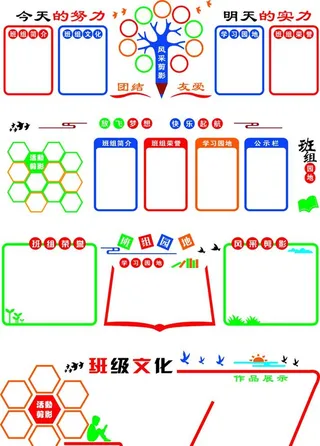 班级文化 班级园地 学习园地图片