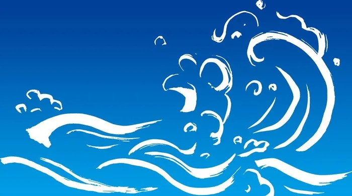 海浪图片(5000x2939)psd模版下载