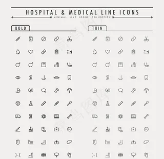 简约医疗图标图片