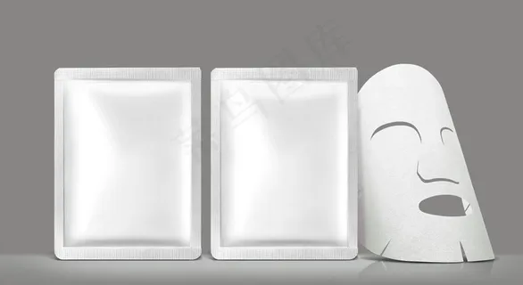 空白面膜包装 铝箔袋图片
