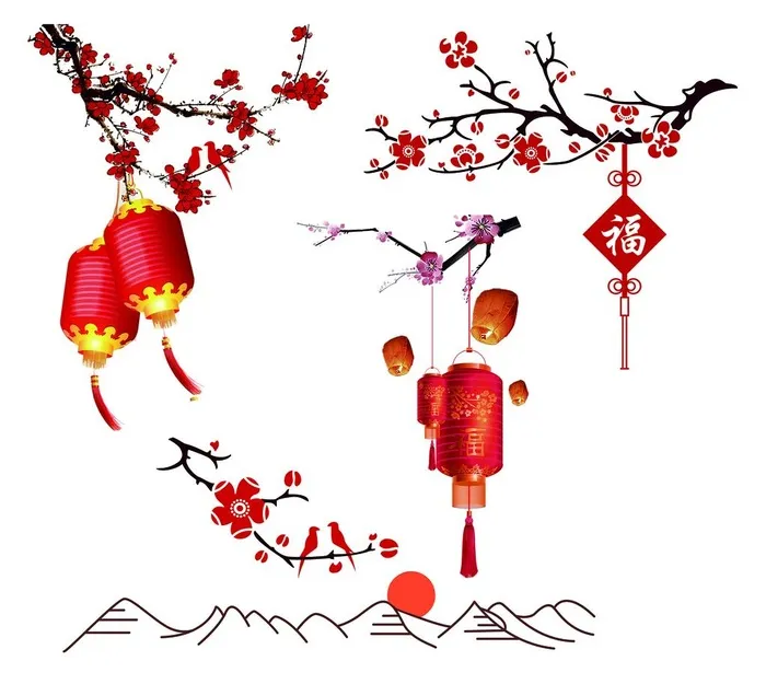 灯笼图片(2145x1984)psd模版下载