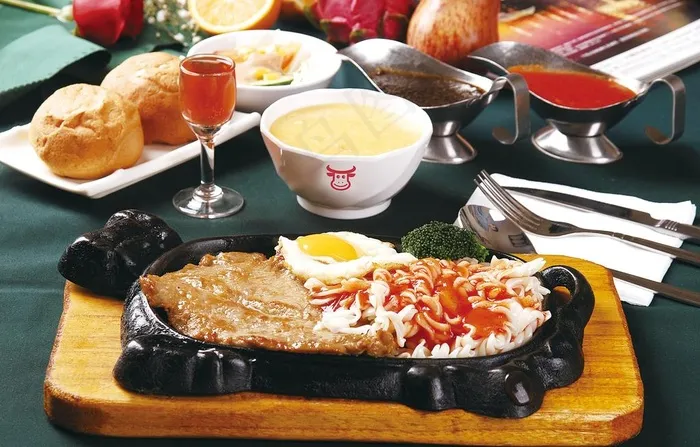 澳洲牛排套餐图片