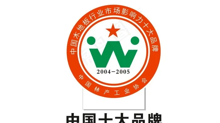 中国十大品牌图片cdr矢量模版下载