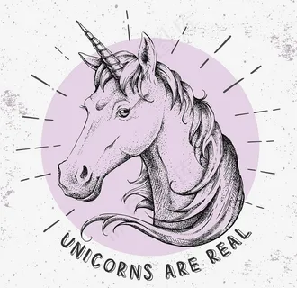 光芒独角兽图片