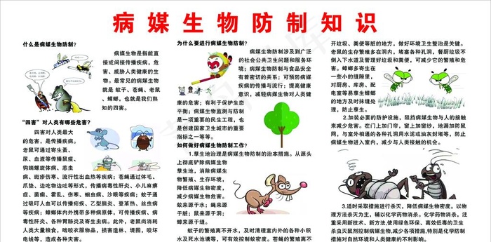 病媒生物防制知识图片