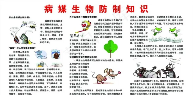 病媒生物防制知识图片