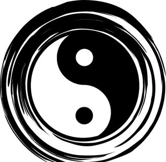 矢量飘逸太极图片