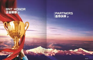 企业荣誉封面画册图片