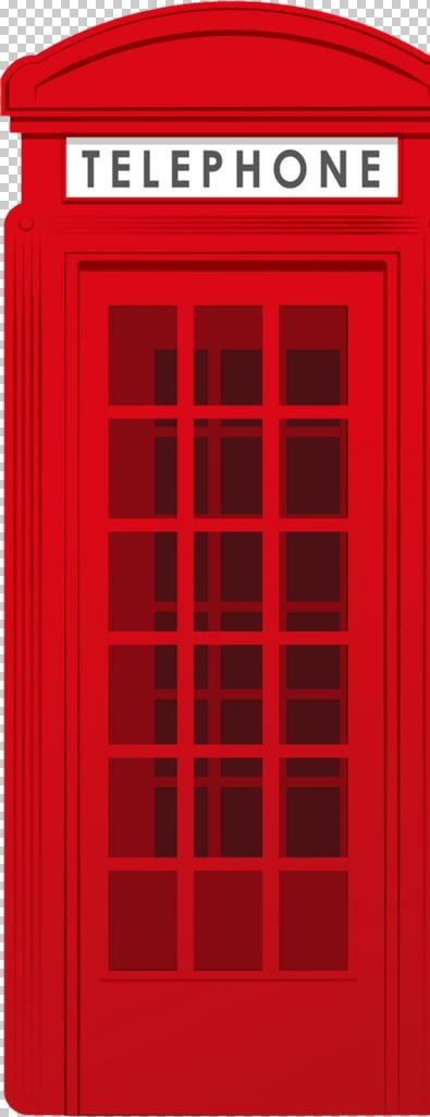 卡通电话亭图片(1365x3274)