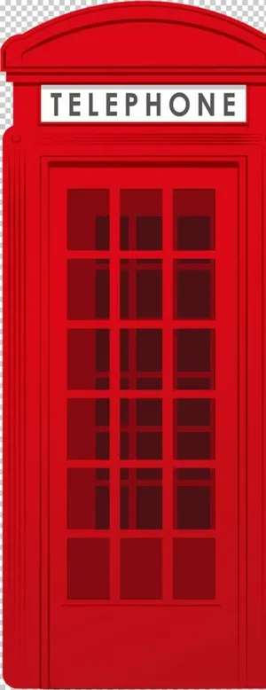 卡通电话亭图片