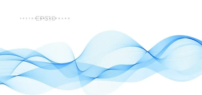 抽象梦幻曲线  图片eps,ai矢量模版下载