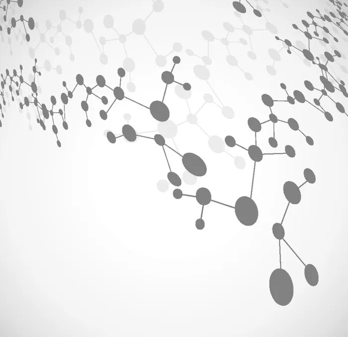 分子背景图片ai矢量模版下载