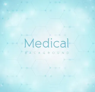 蓝色医学背景图片