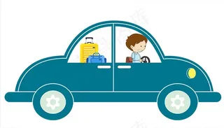 卡通小汽车图片