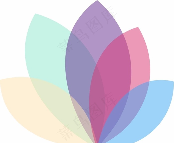 花瓣图片cdr矢量模版下载