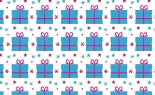 卡通礼包背景图片