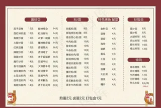 菜单图片