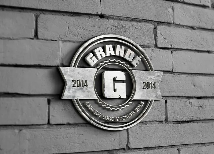 户外logo样机图片(2000x1500)psd模版下载