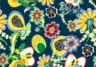 水果热带花卉图片