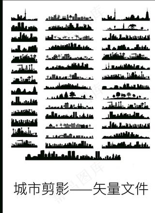 城市剪影图片