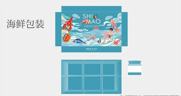 海鲜包装图片