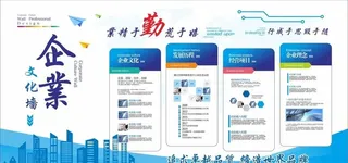 企业文化墙图片