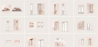 中式禅意创意度假村会所导视标识图片