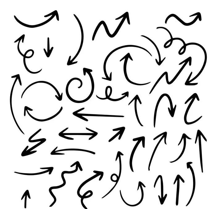 箭头图片eps,ai矢量模版下载