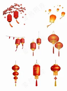 灯笼素材图片
