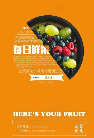 水果海报图片