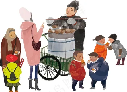 烤红薯素材图片 烤红薯素材图片