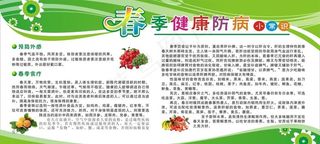 春季健康防病小常识图片