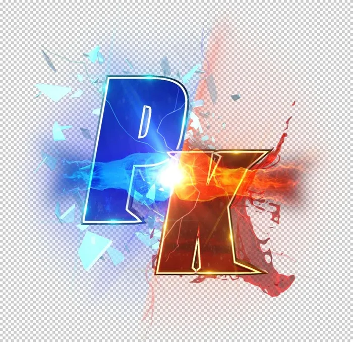 PK字体字形主题合成素材图片