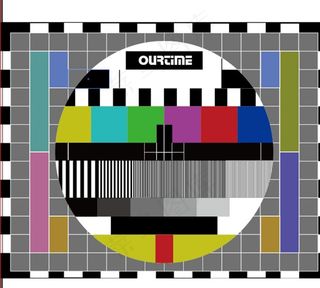 电视停播画面图片