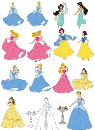 迪士尼公主 肆图片