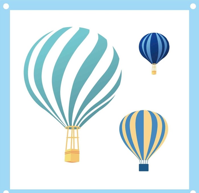 矢量热气球图片素材