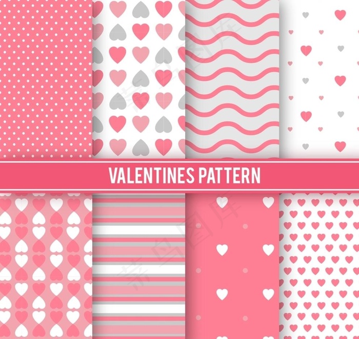 情人节元素背景图片