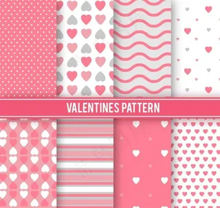 情人节元素背景图片