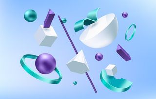 几何图形抽象背景图片