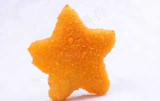 星星鸡块图片