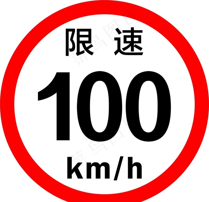 限速图片