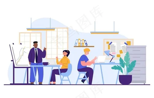 办公场景图片