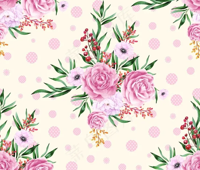 手绘花图片