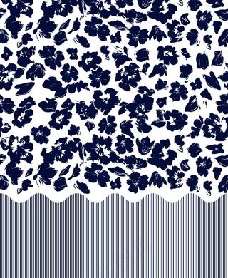 单色定位花图片