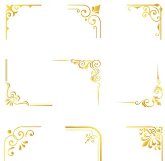 欧式边框图片