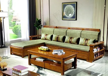 实木沙发图片